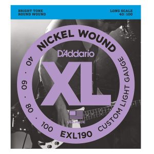 Daddario Nickel Wound EXL190 40-100