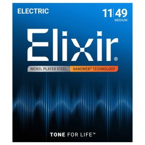 Elixir 12102 Nanoweb 11-49 žice za električnu gitaru