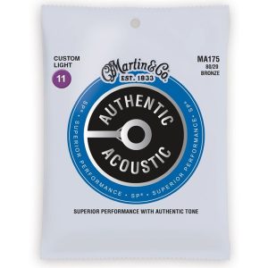 Martin MA175 Authentic 11-52 žice za akustičnu gitaru