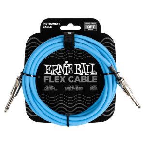 Ernie Ball 6412 Flex Blue 3m instrumentalni kabel