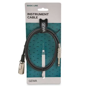 Gewa Basic Line instrumentalni kabel XLRM-TRSM 3 m