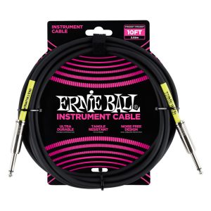 ERNIE BALL 6048 Black 3m instrumentalni kabel