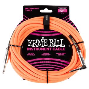 Ernie Ball 6079 instrumentalni kabel Neon Orange 3,05m