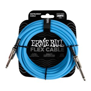 Ernie Ball 6417 Fkex Blue 6m instrumentalni kabel