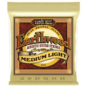 Ernie Ball 2003 Earthwood 12-54 Bronze žice za akustičnu gitaru