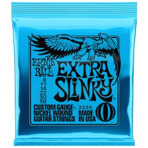 Ernie Ball 2225 Extra Slinky 8-38 žice za električnu gitaru